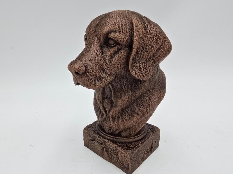 GOLDEN RETRIVER BUST