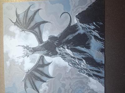 Dragon takeoff hueforge