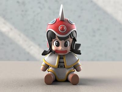 Dragon Ball Chi-Chi Q-version Character