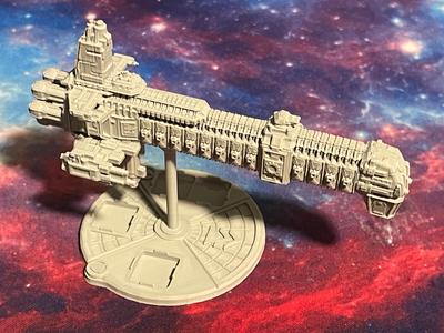 BFG AdMech Retribution Class Battleship