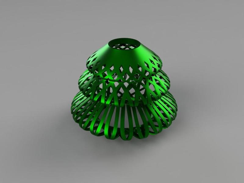 Abat jour de lampe Sapin de Noël