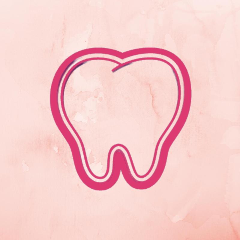 cookie 1st tooth dent