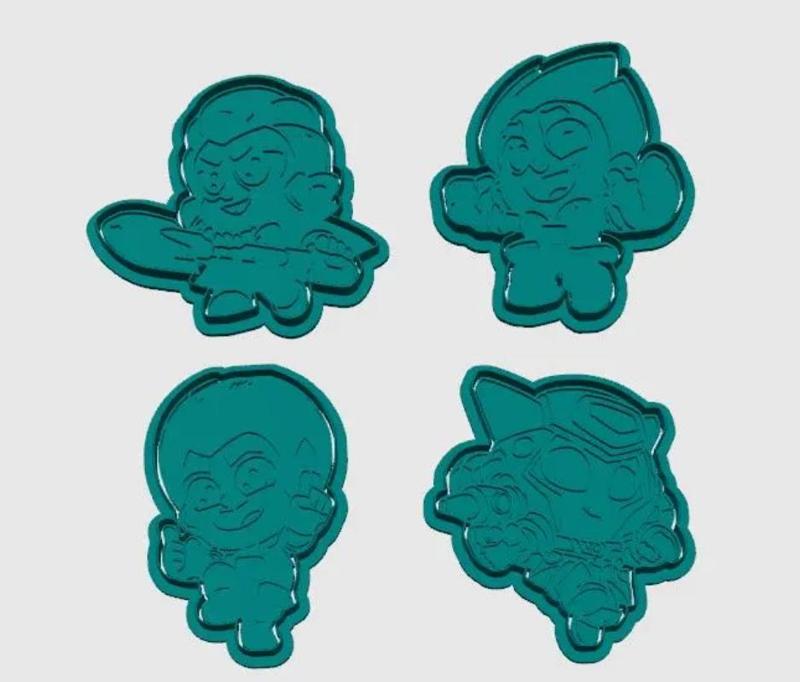 Cookie cutter Mortis Squad Busters