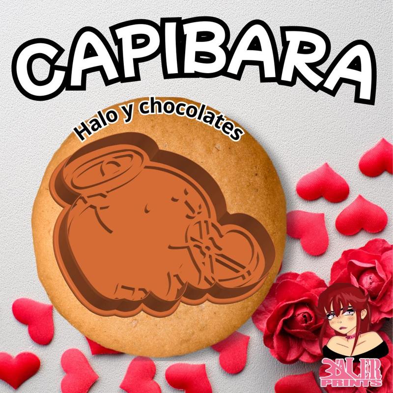 Capibara Valentine's Day chocolates
