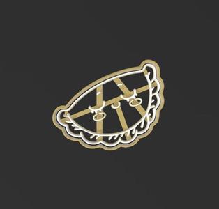 Kawai Empanada, cookie cutter