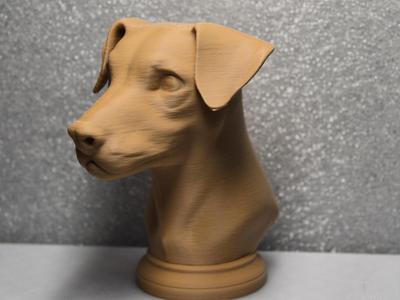 Jack Russel bust