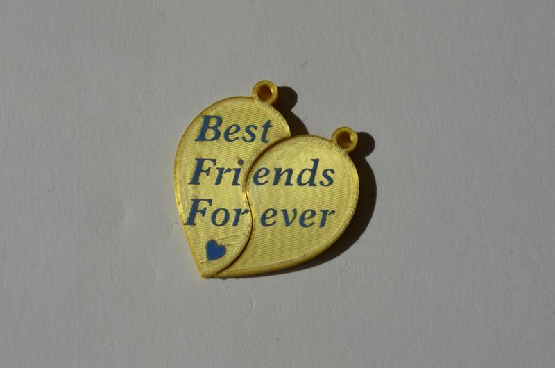 Best Friends Forever BFF key chain or jewels