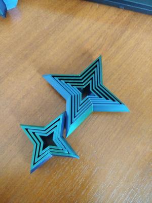 Quadrilateral Star Fidget / Anti-stress toy Quadrilateral Star Fidget