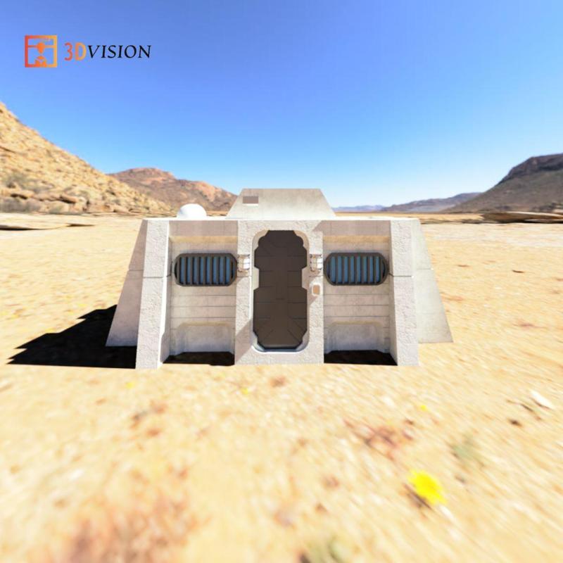 Din Djarin's house replica (The Mandalorian)