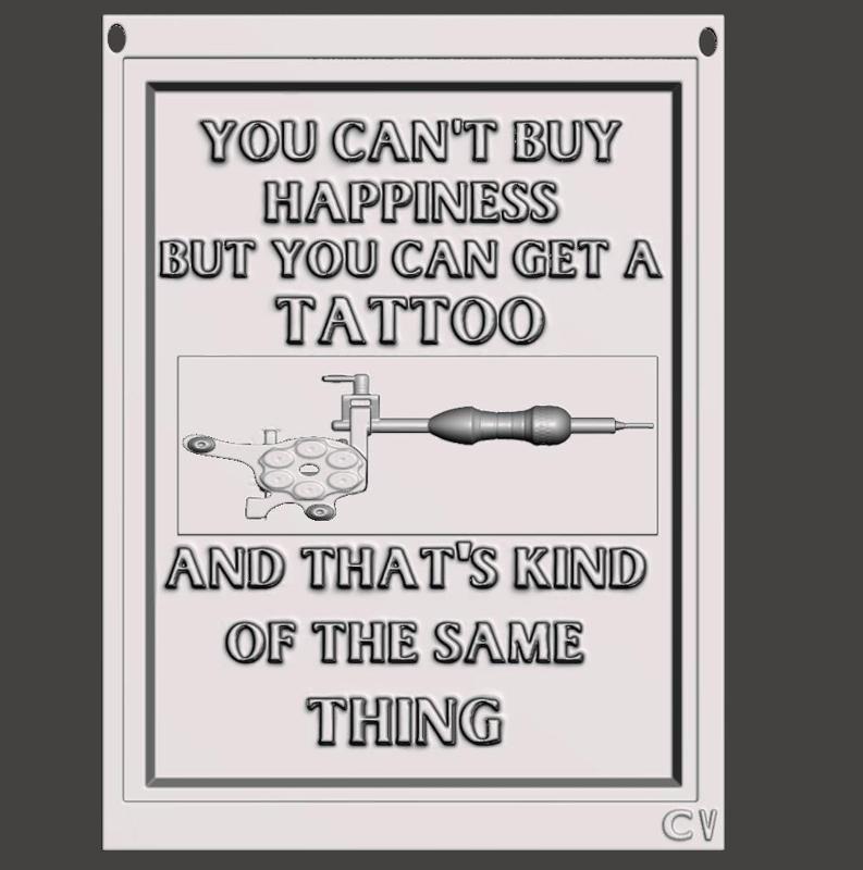 you cant buy happiness.but