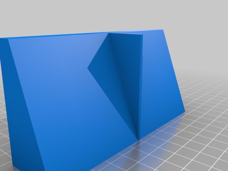 Card catalog angle adjuster