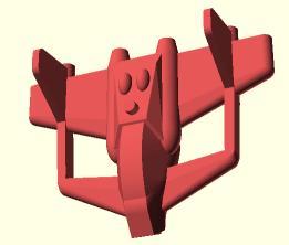 Dairugger XV (Voltron) chest Ship for ST version