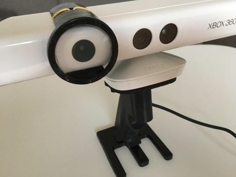 The Monocle - Kinect Lens Holder