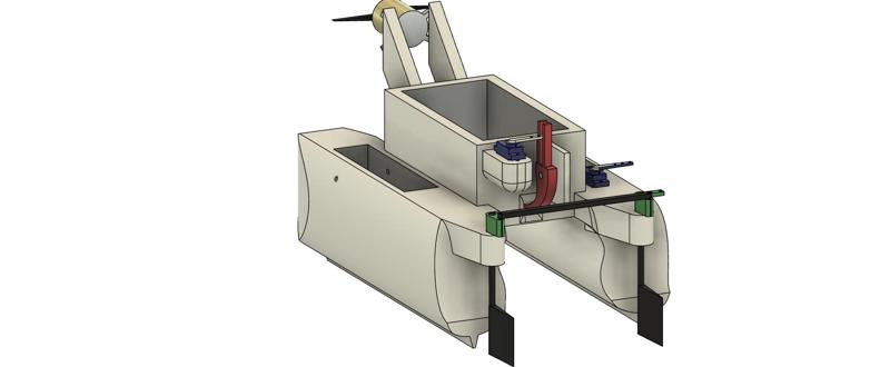 Bait Boat Simple and effective bait boat