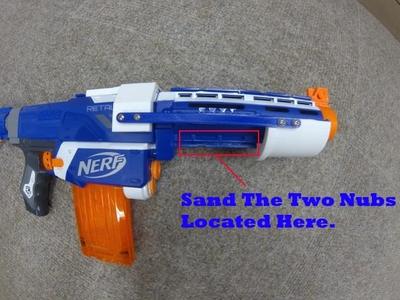 Nerf Retaliator Pump Grip (Picatinny Rail)