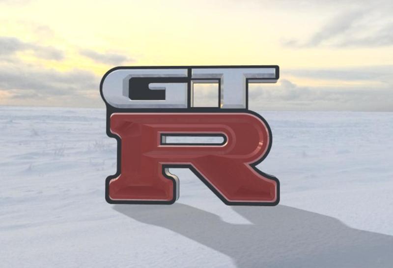 GTR Badge Nissan Skyline
