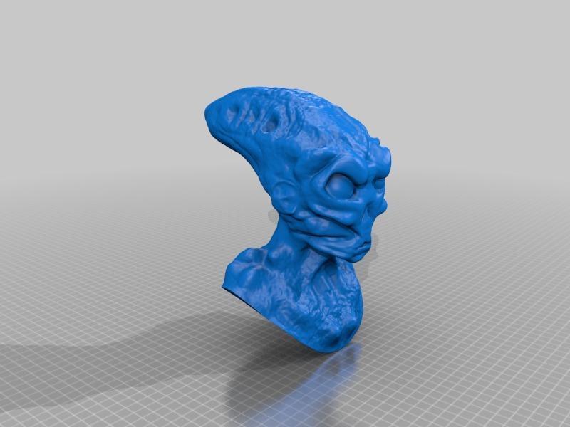 Mudbox Alien Model