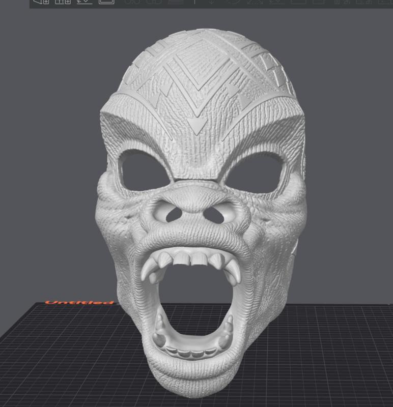 M'baku ceremoniał mask
