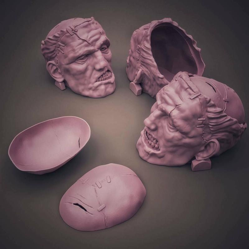 MONEY BOX - BROKEN MONSTER FRANKENSTEIN