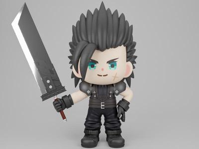 Chibit 091 : ZACK FAIR (FFVII)