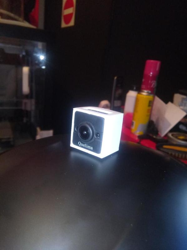 helmet cam - quelima sq12+bell MX-9 