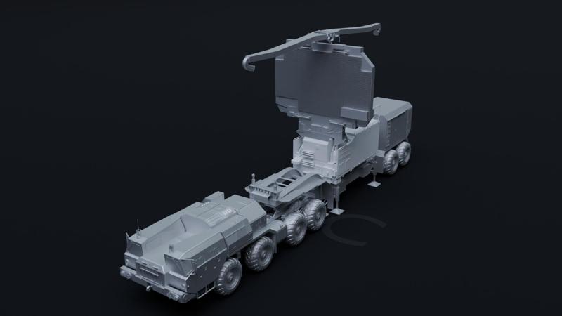 Russian 91N6E Surveilence Radar for S400 Battalion