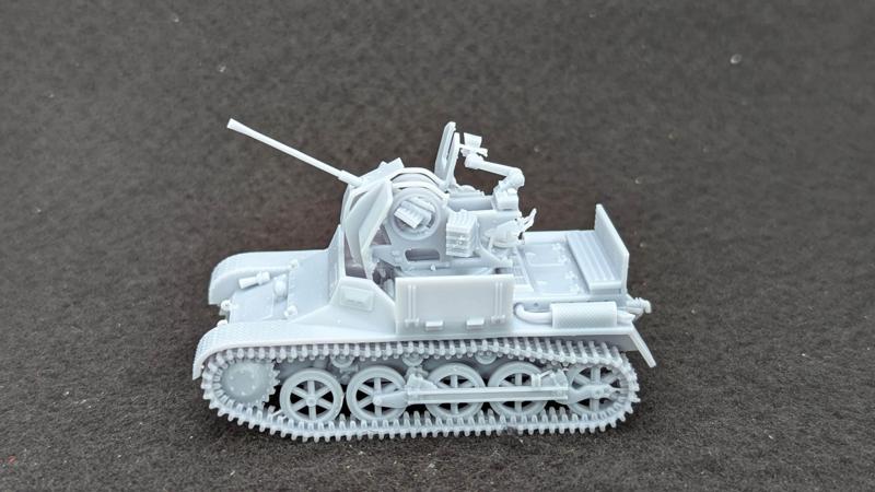 Flakpanzer I - 2cm Flak 38 (Sf.) auf Panzer I Ausf.A+Gunner (Germany, WW2)