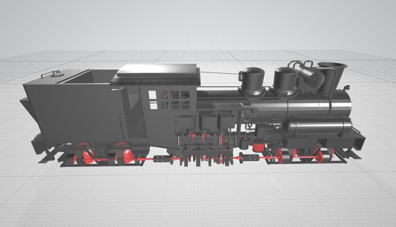 Steam locomotive Alishan Shay B