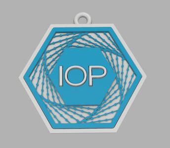 IOP Internet of People Keychain