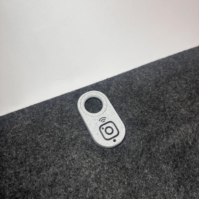 NFC Instagram Keychain Spinner