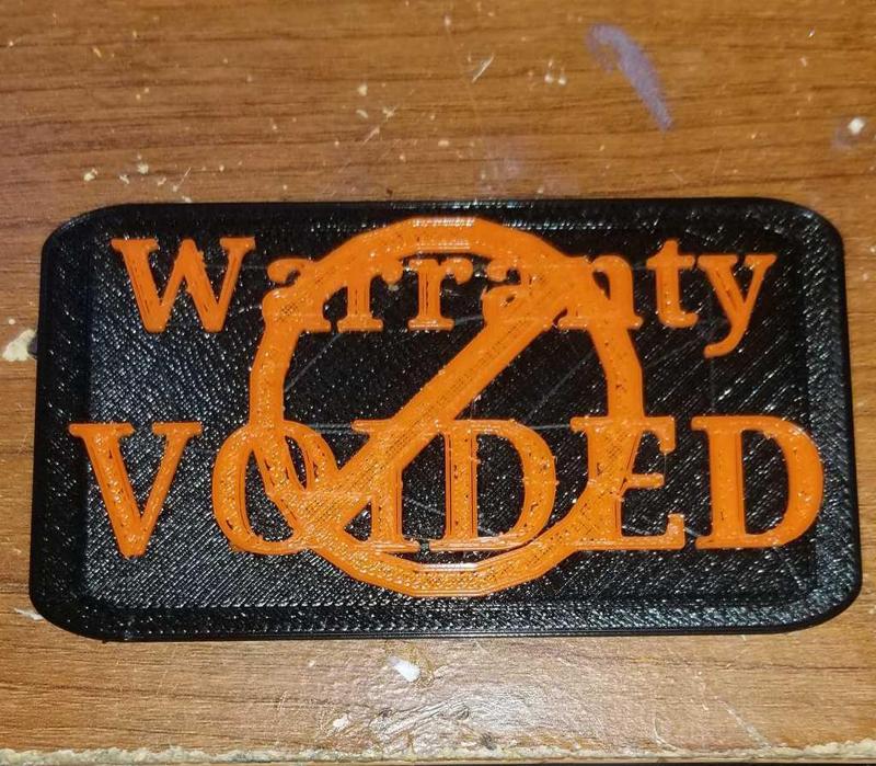 Warranty Void