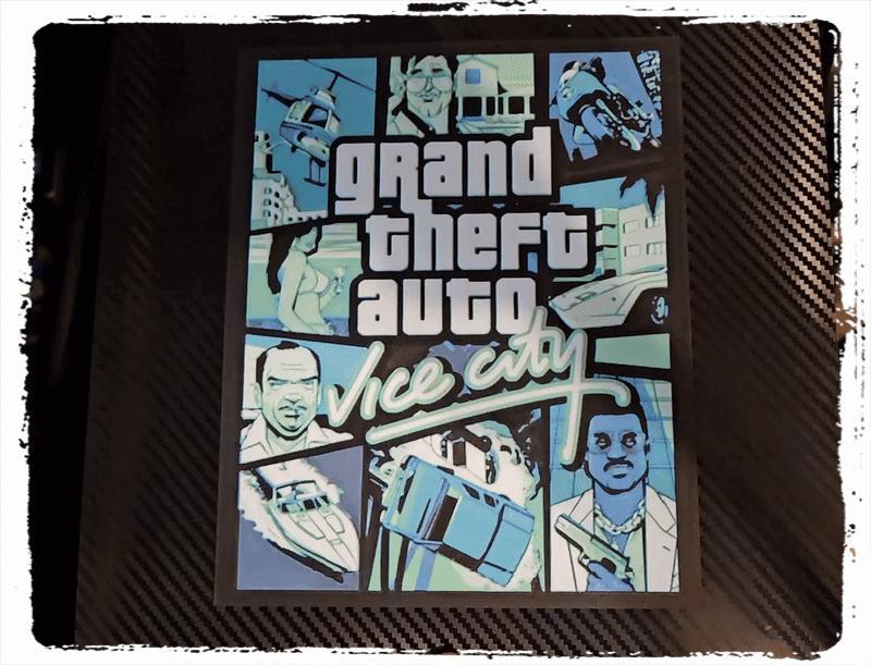 Hueforge Rockstar Grand Theft Auto Vice City