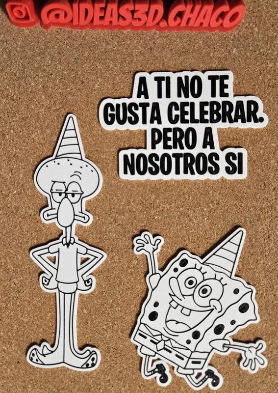 Cake Topper - Cake topper - SpongeBob SquarePants - Squidward