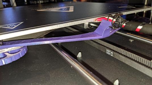 ZD Bravo Heated Bed Strain Relief