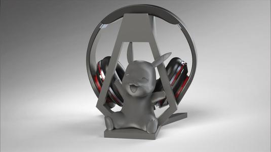 Pokemon (Pikachu) Headphone Stand