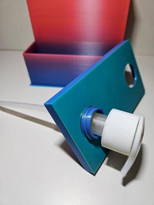 Double Compartment Soap Dispenser, Detergent Dispenser