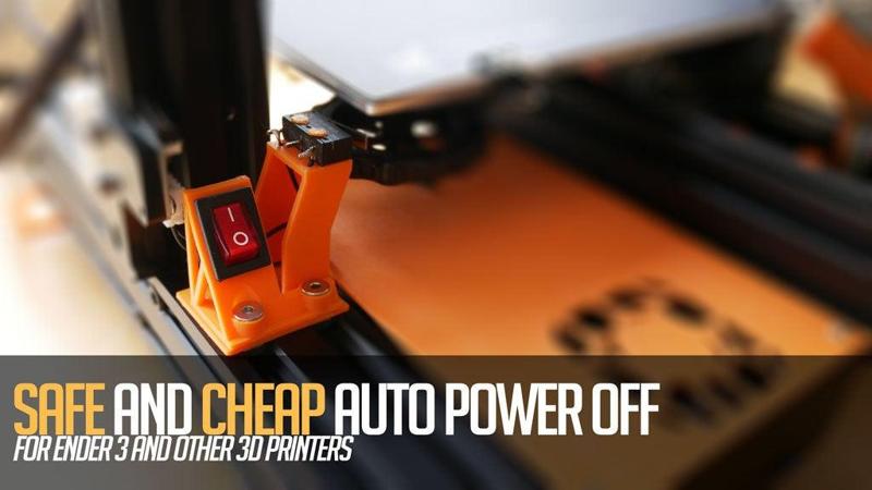 [Ender 3] Safe and Cheap Auto Power Off