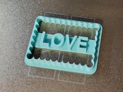 LOVE Cookie Cutter