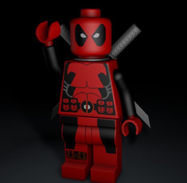(Kinda) Brick Deadpool