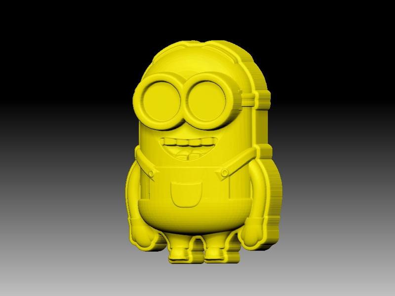 MINION SOLID SHAMPOO AND MOLD FOR SOAP PUMP