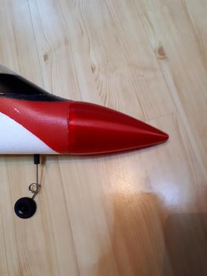 Nose cone - HK BAE Hawk Red Arrow 70mm EDF 990mm Jet