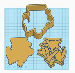 Pokemon: Marowak 3 Piece Bath Bomb Mold