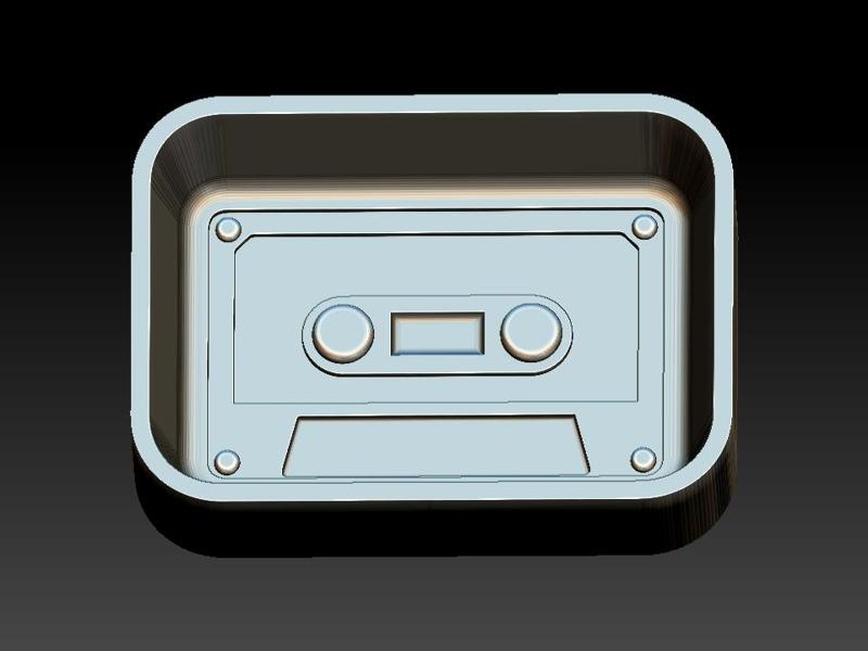 Cassette, Hybrid Bath Bomb Mould