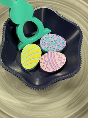 Easter Egg Straw Topper - Commercial use