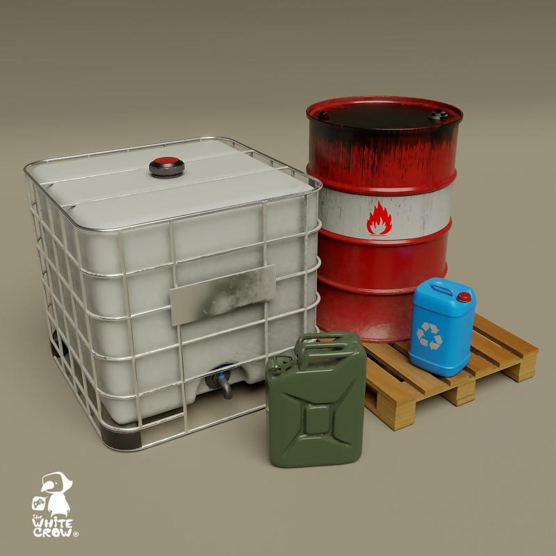 CANISTER, UVROCUBE, PALET, BARREL,