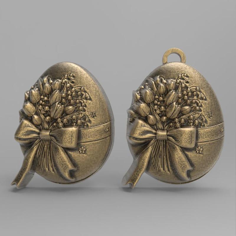 easter egg flower decor