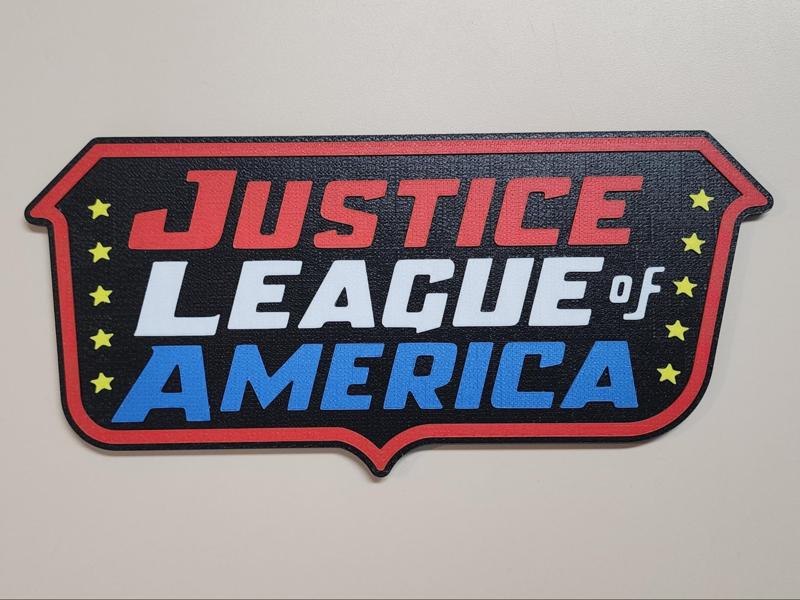 Justice League Comic Wall Art