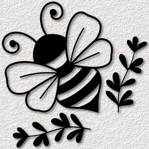 minimalist honey bee 3 piece pack honeybee wall art bee wall decor