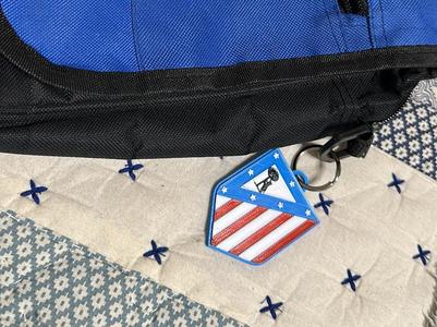 Atlético de Madrid Keychain