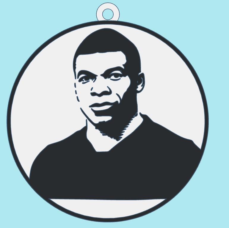 Mbappé key ring